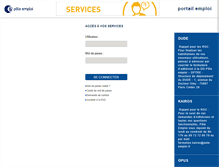 Tablet Screenshot of portail-emploi.fr